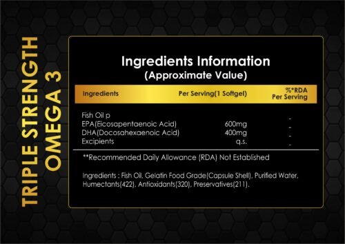 Triple Strength Omega 3